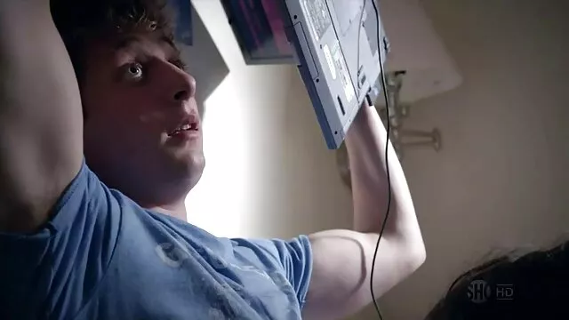 Két slampos, világos hajú xex filmek csavargó kemény anális szexet folytat perverz studival